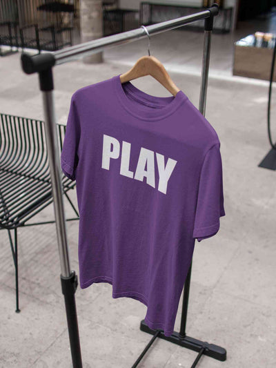 Play Women Half Sleeves T-shirt- FunkyTeesClub
