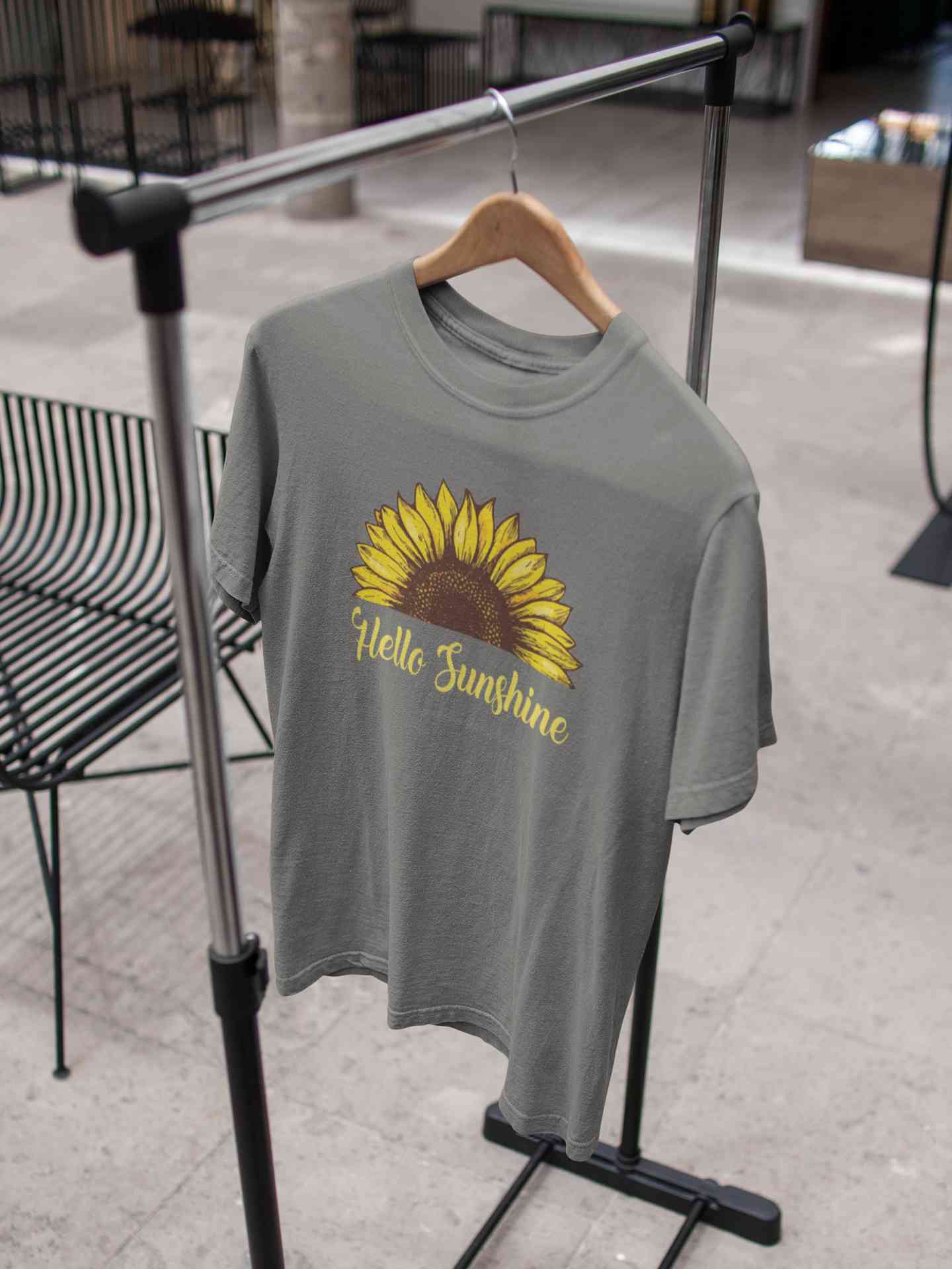 Hello Sunshine Women Half Sleeves T-shirt- FunkyTeesClub