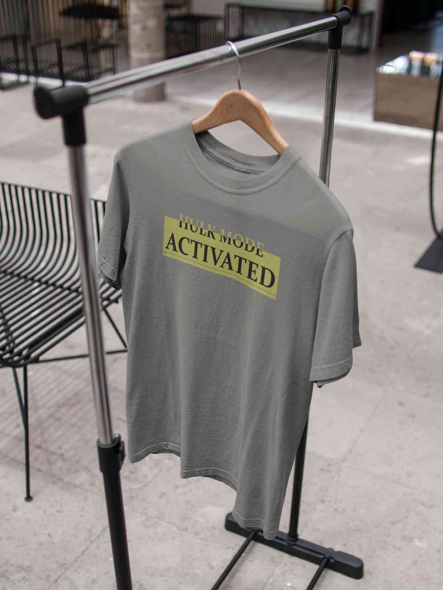 Hulk Mode Activated  Typography Mens Half Sleeves T-shirt- FunkyTeesClub