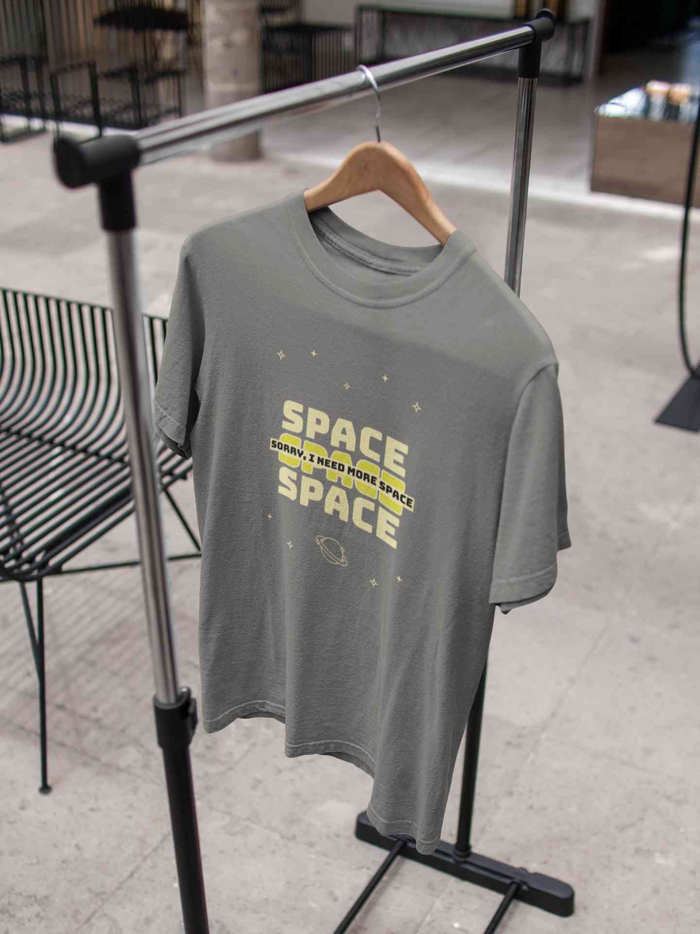 I Need More Space Women Half Sleeves T-shirt- FunkyTeesClub