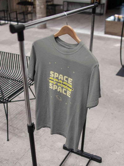 I Need More Space Women Half Sleeves T-shirt- FunkyTeesClub