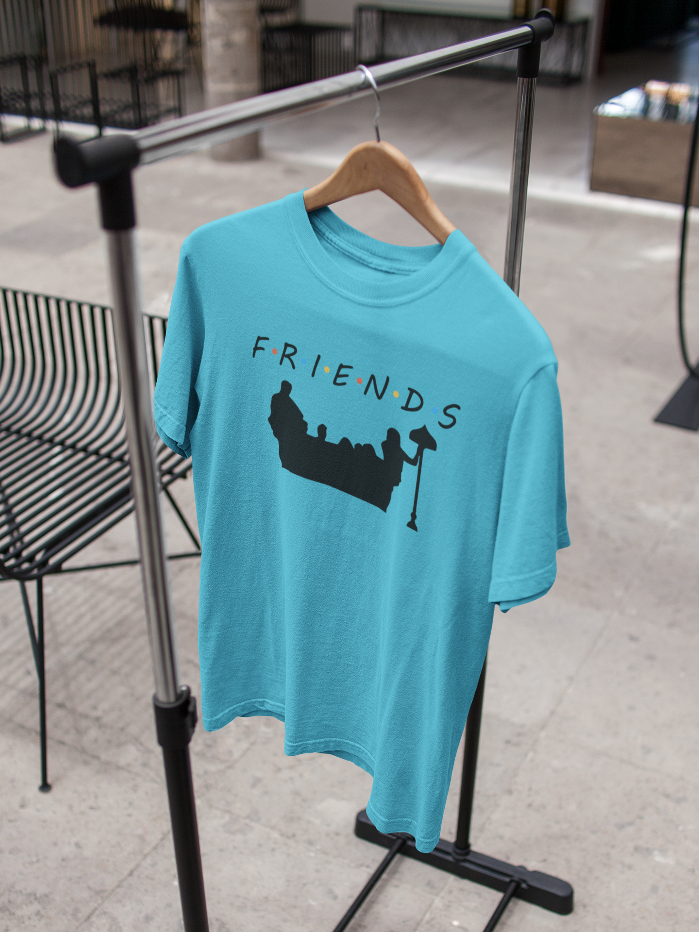 Friends Web Series Women Half Sleeves T-shirt- FunkyTeesClub