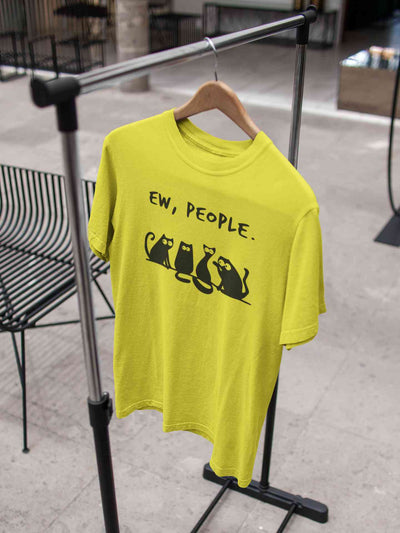 Ew People Mens Half Sleeves T-shirt- FunkyTeesClub