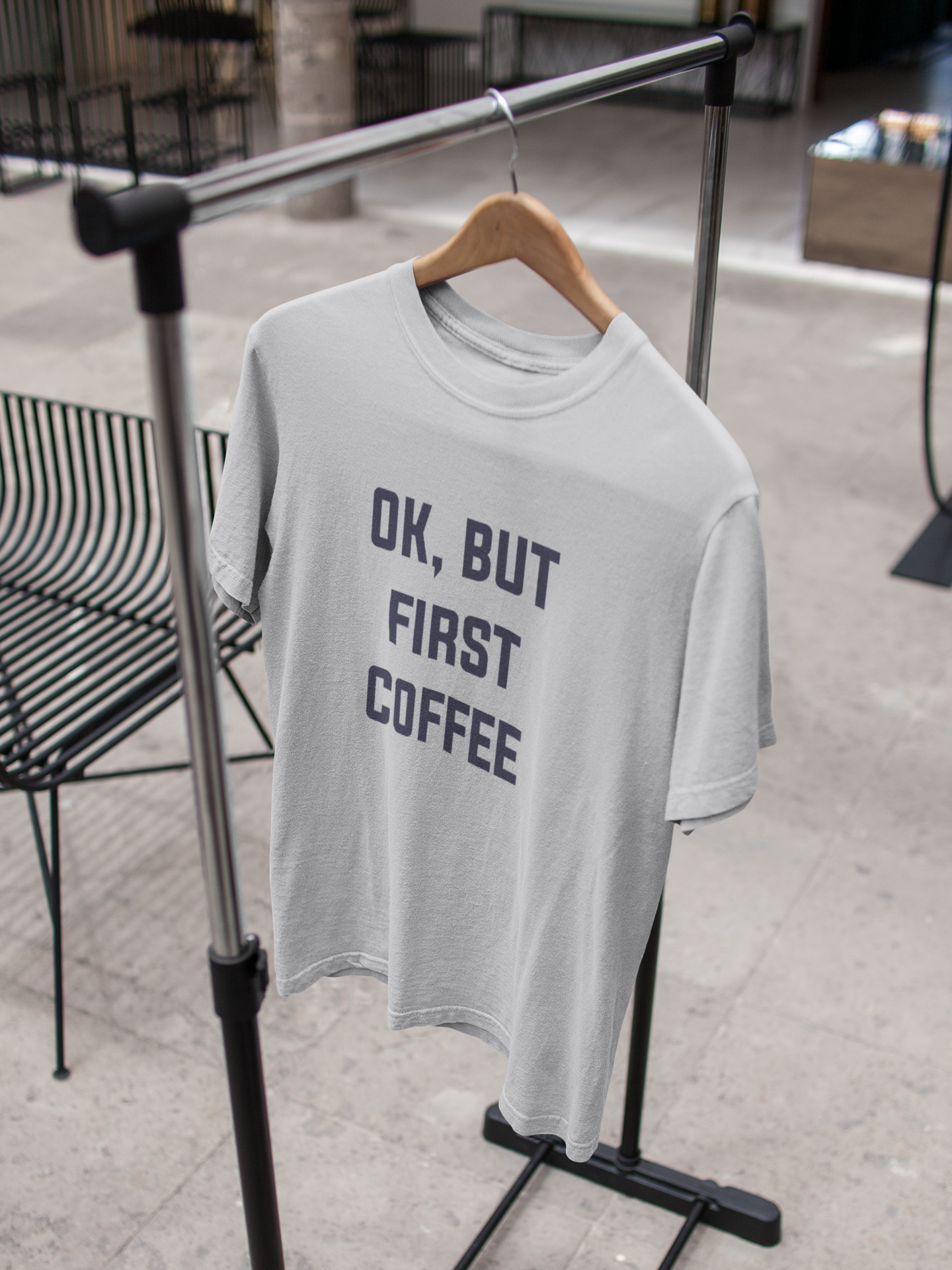 Okay But Coffee First Kareena Kapoor Celebrity T-shirt- FunkyTeesClub