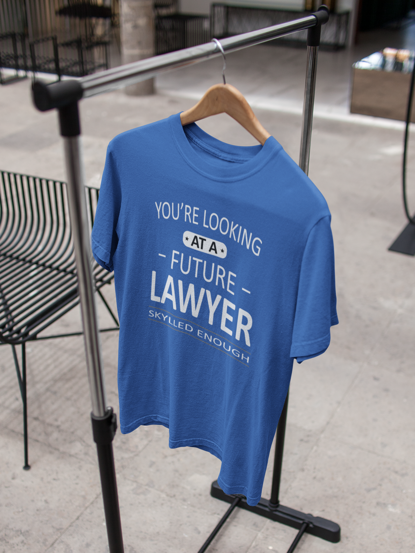 You Are Looking At A Future Lawyer Women Half Sleeves T-shirt- FunkyTeesClub