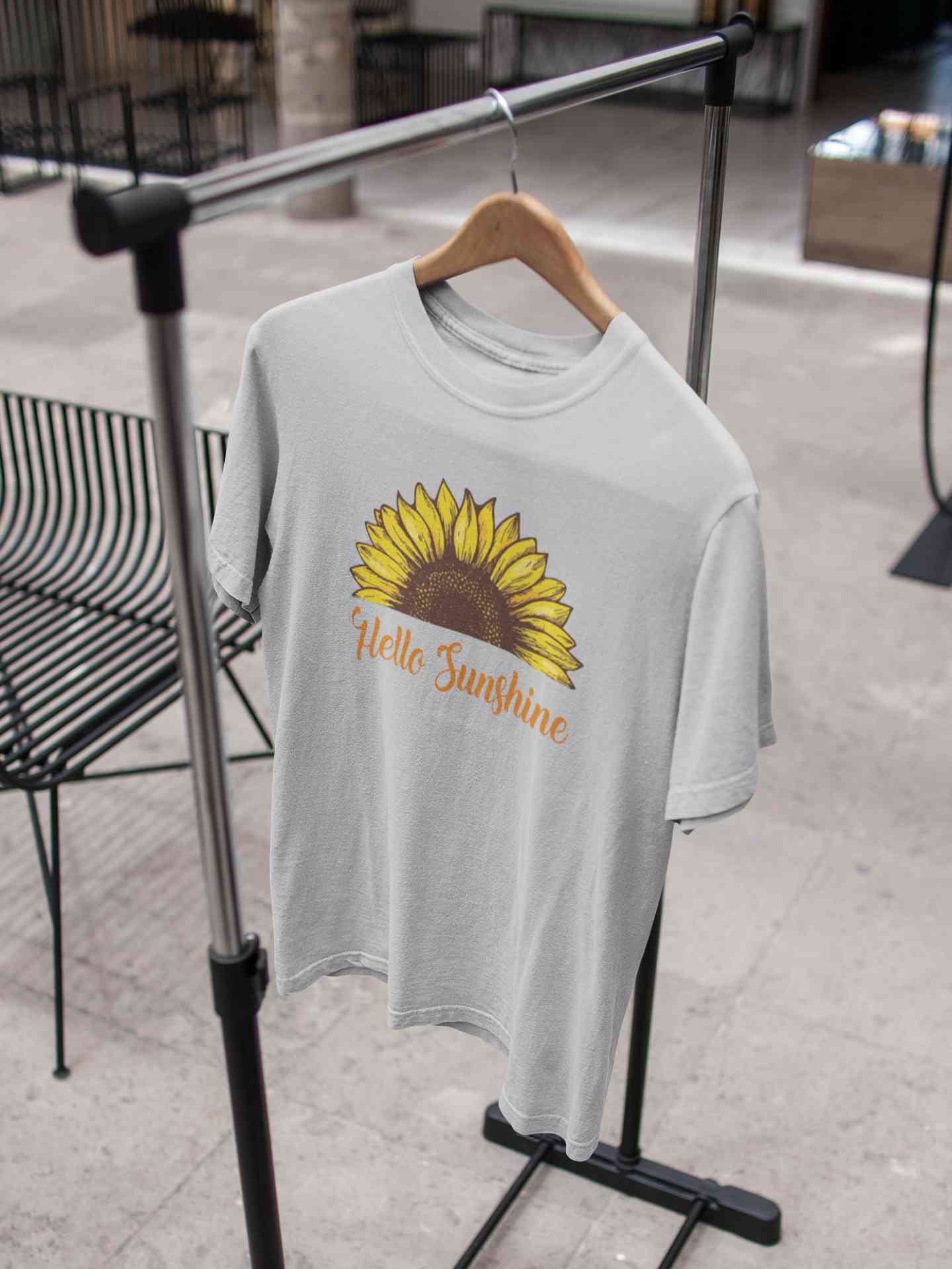 Hello Sunshine Women Half Sleeves T-shirt- FunkyTeesClub