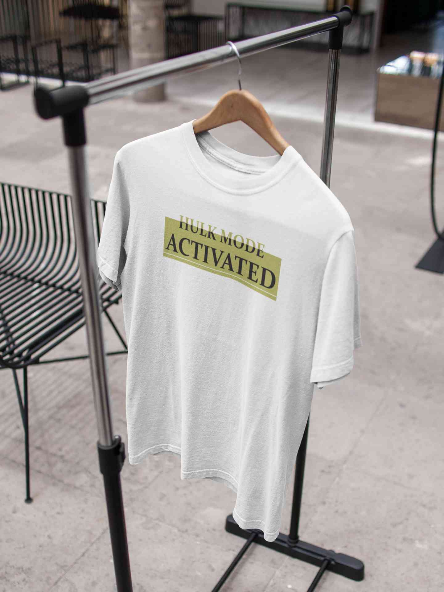Hulk Mode Activated  Typography Mens Half Sleeves T-shirt- FunkyTeesClub