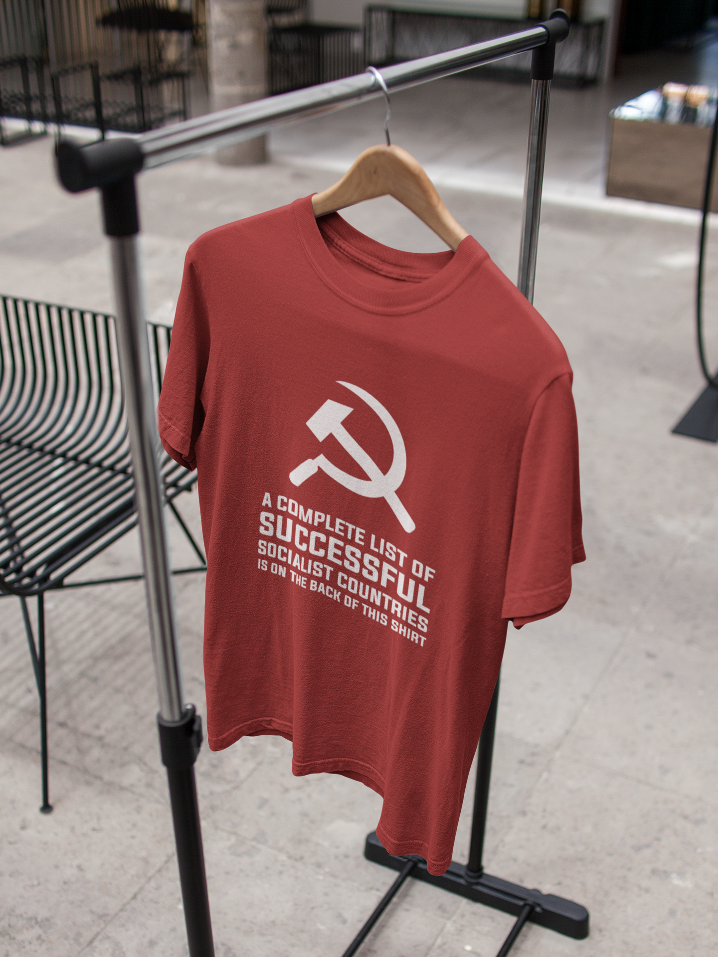 Funny Anti Socialist Government Libertarian & Conservative Anti Government Women Half Sleeves T-shirt- FunkyTeesClub