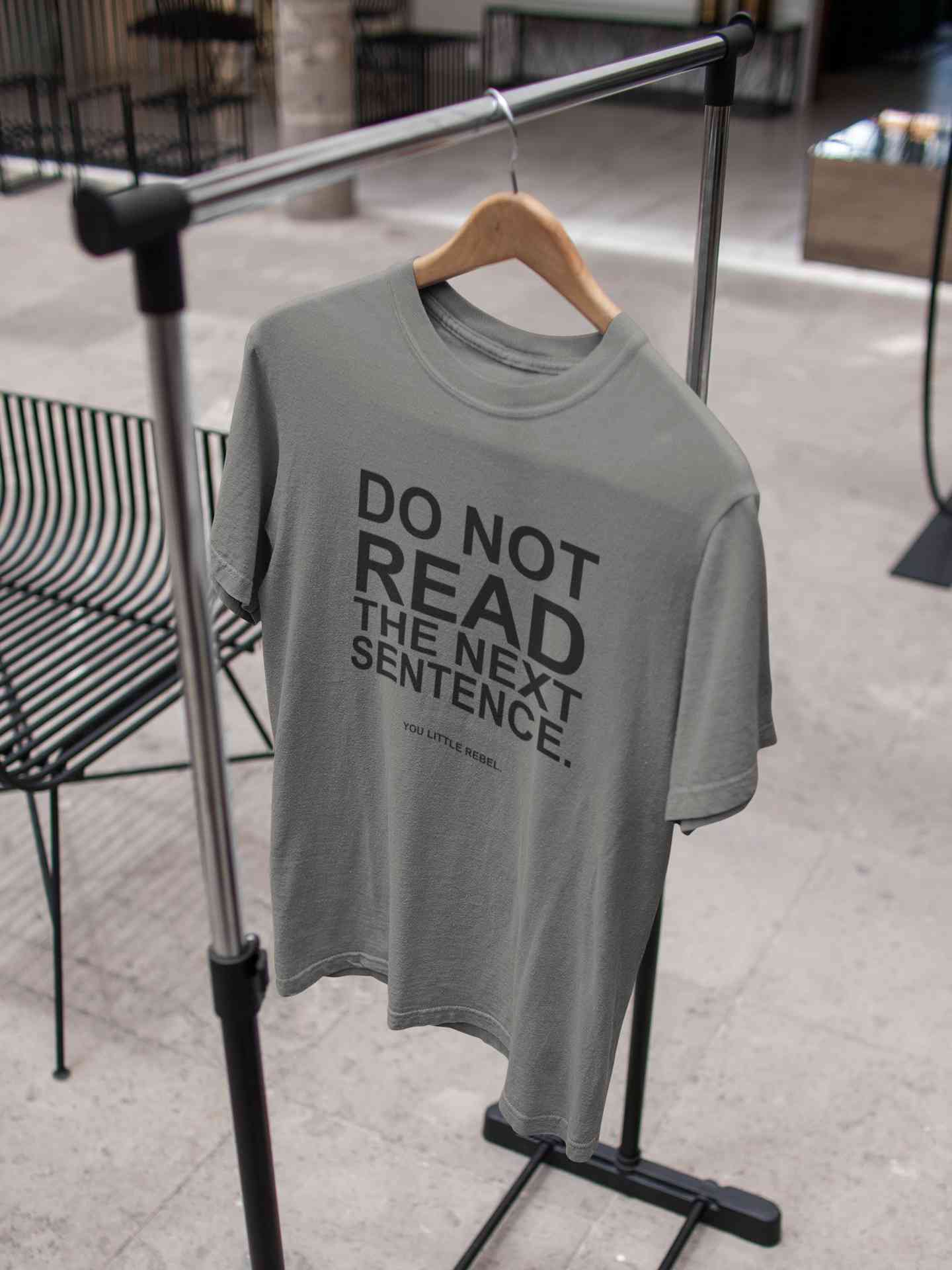 Do Not Read The Next Sentence Typography Women Half Sleeves T-shirt- FunkyTeesClub