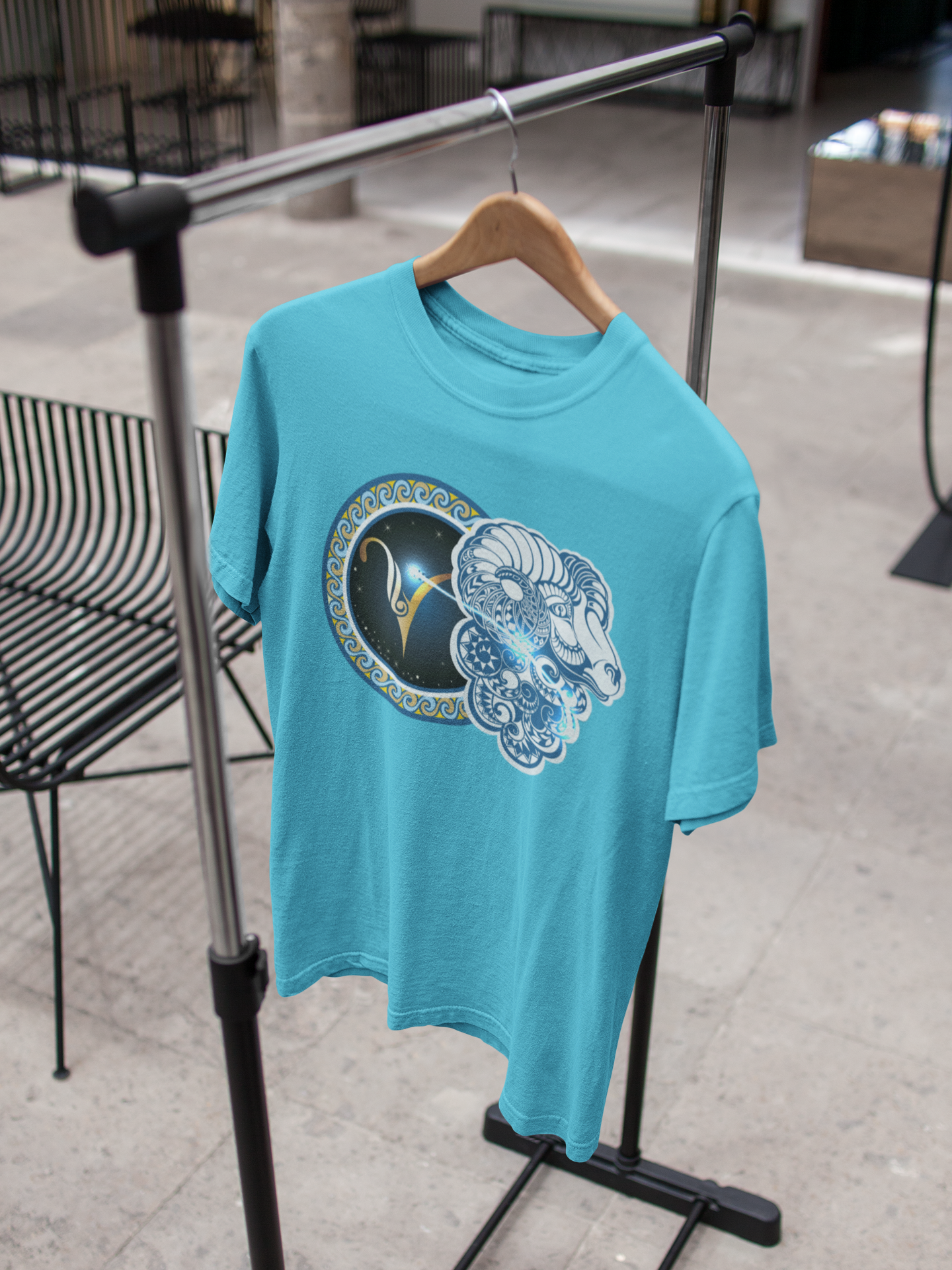 Aries Zodiac Sign Women Half Sleeves T-shirt- FunkyTeesClub