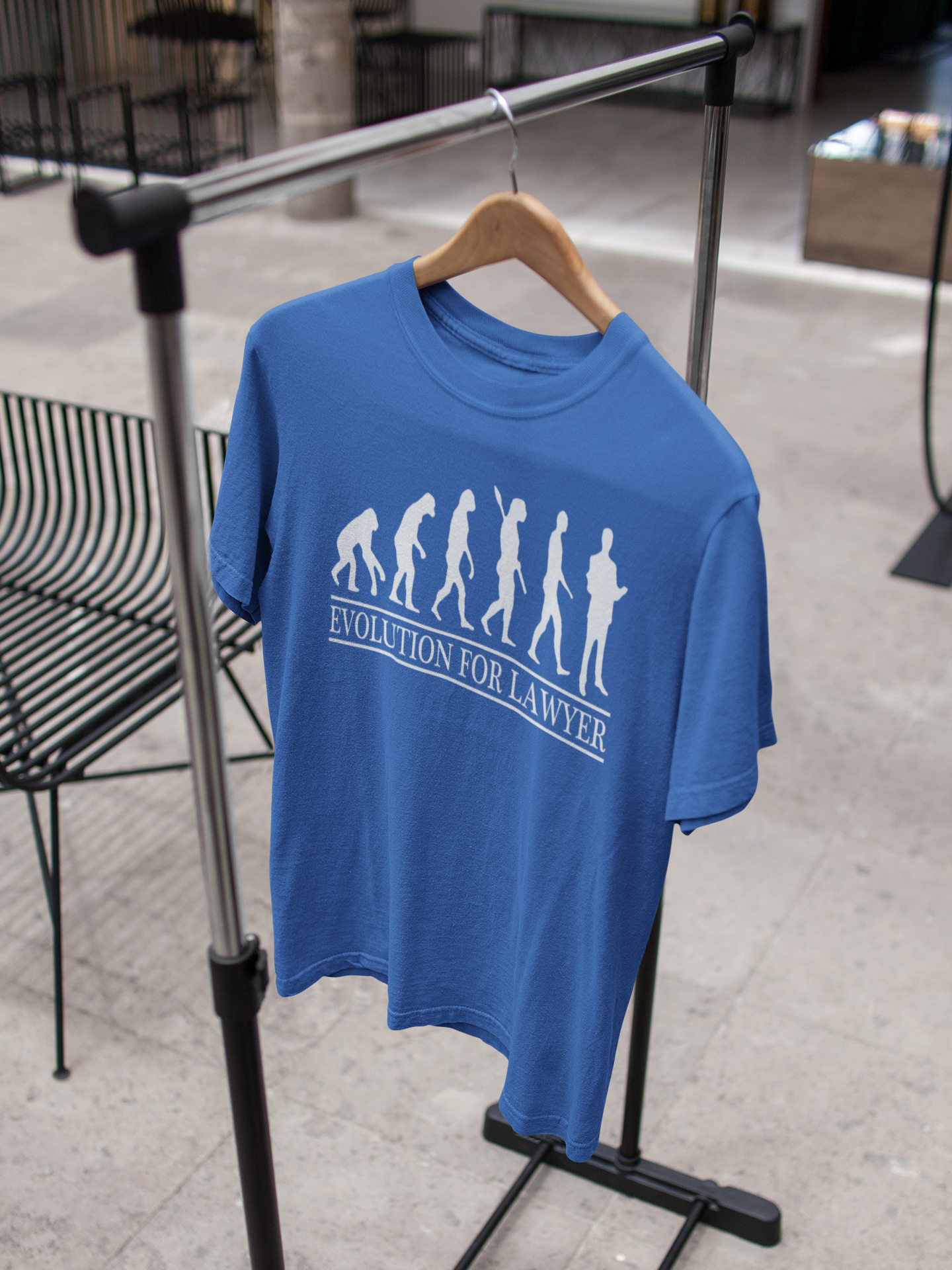 Lawyer Evolution Women Half Sleeves T-shirt- FunkyTeesClub