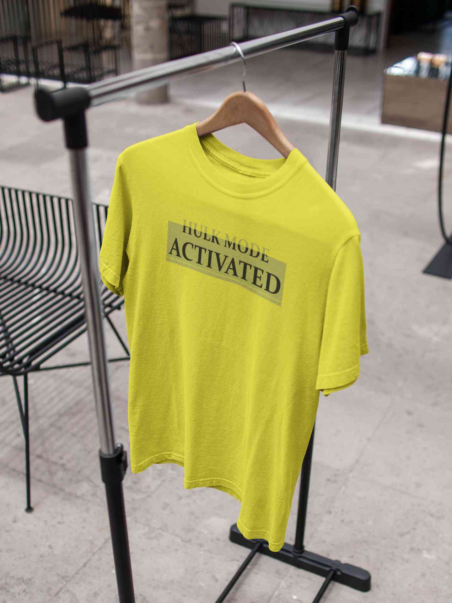 Hulk Mode Activated  Typography Mens Half Sleeves T-shirt- FunkyTeesClub