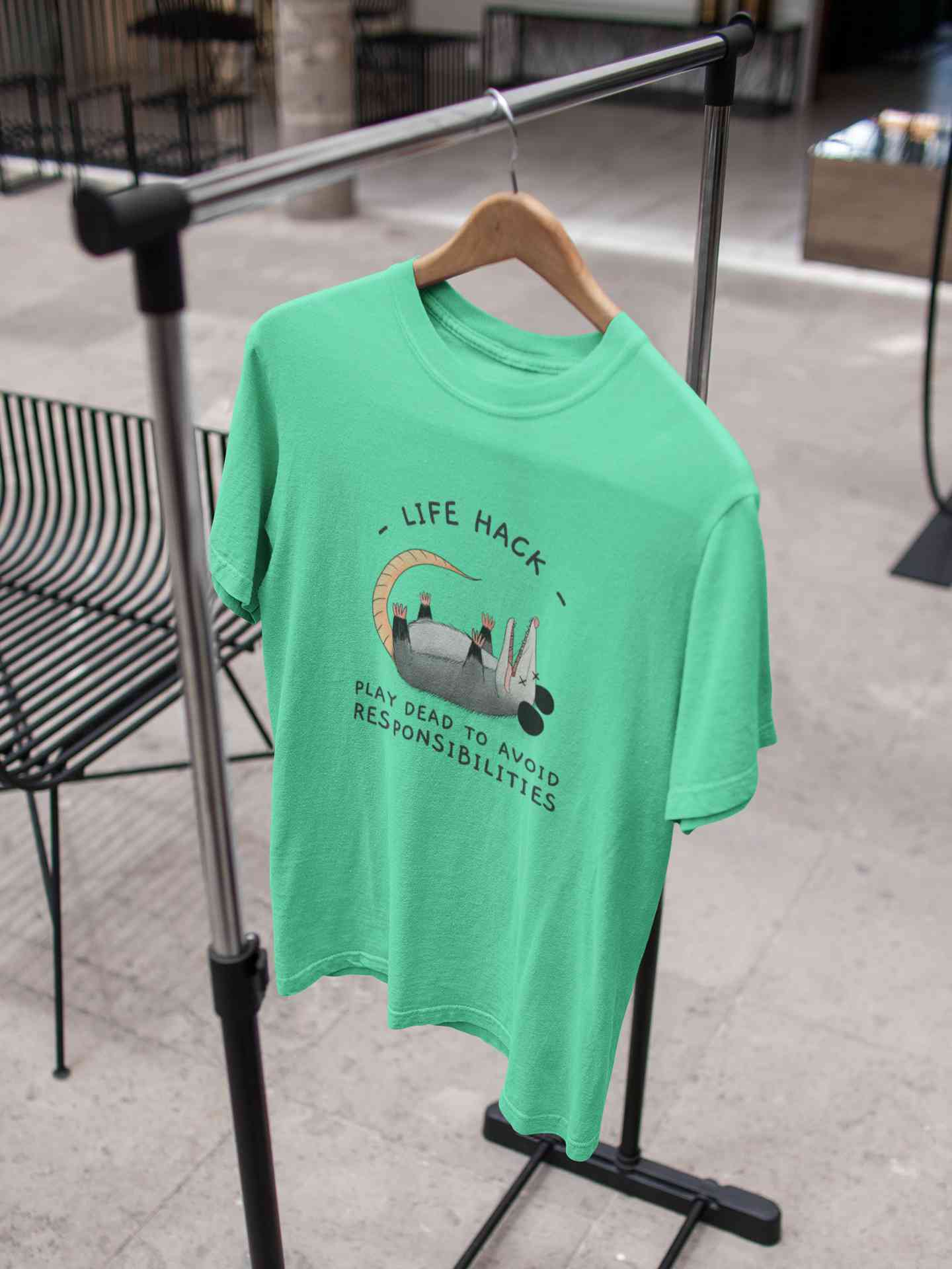 Life Hack Funny Mens Half Sleeves T-shirt- FunkyTeesClub