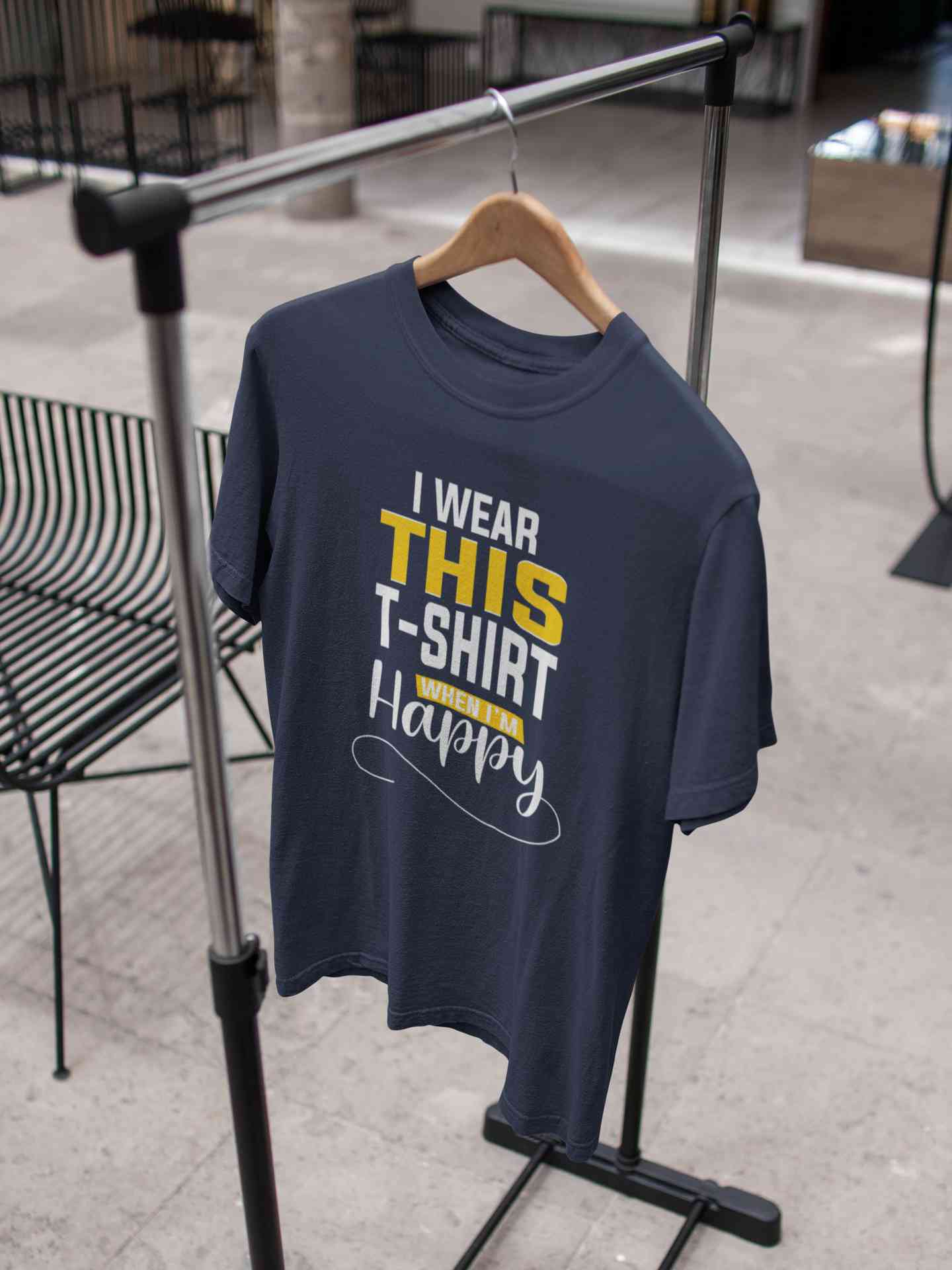 Happy Women Half Sleeves T-shirt- FunkyTeesClub