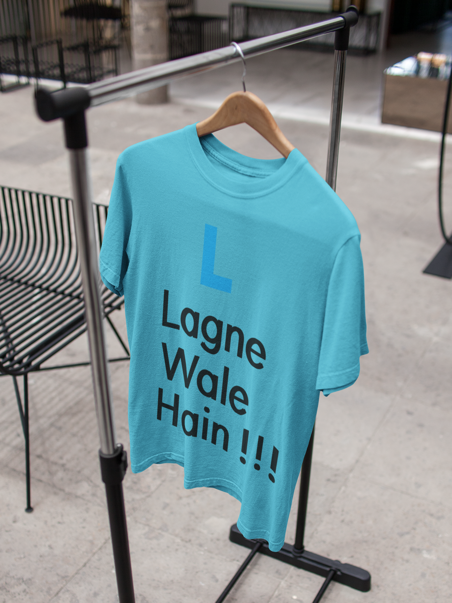 L Lagne Wale Hain Kartik Aryaan Celebrity T-shirt- FunkyTeesClub