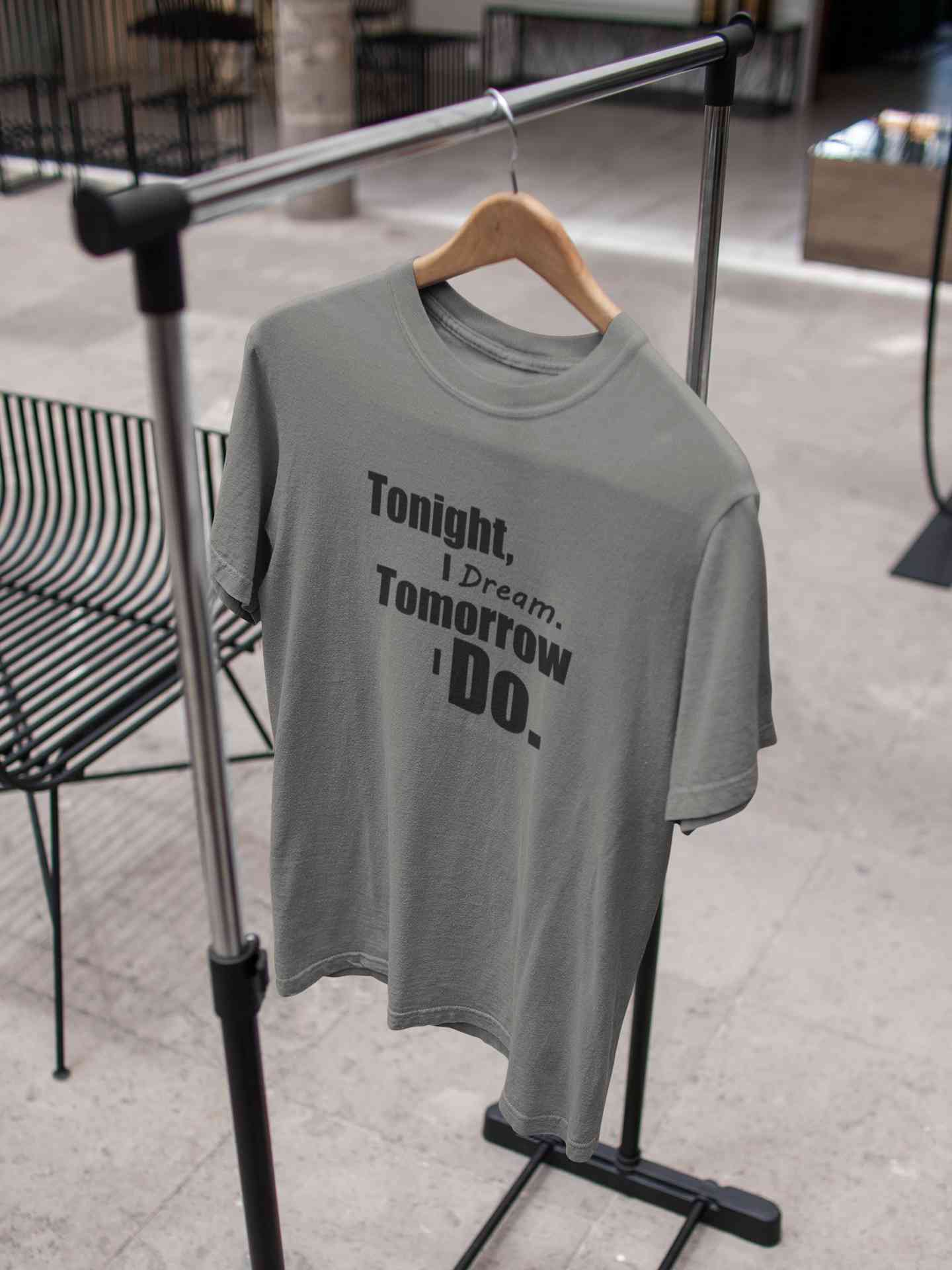 Tonight I Dream Tomorrow I Do Typography Women Half Sleeves T-shirt- FunkyTeesClub