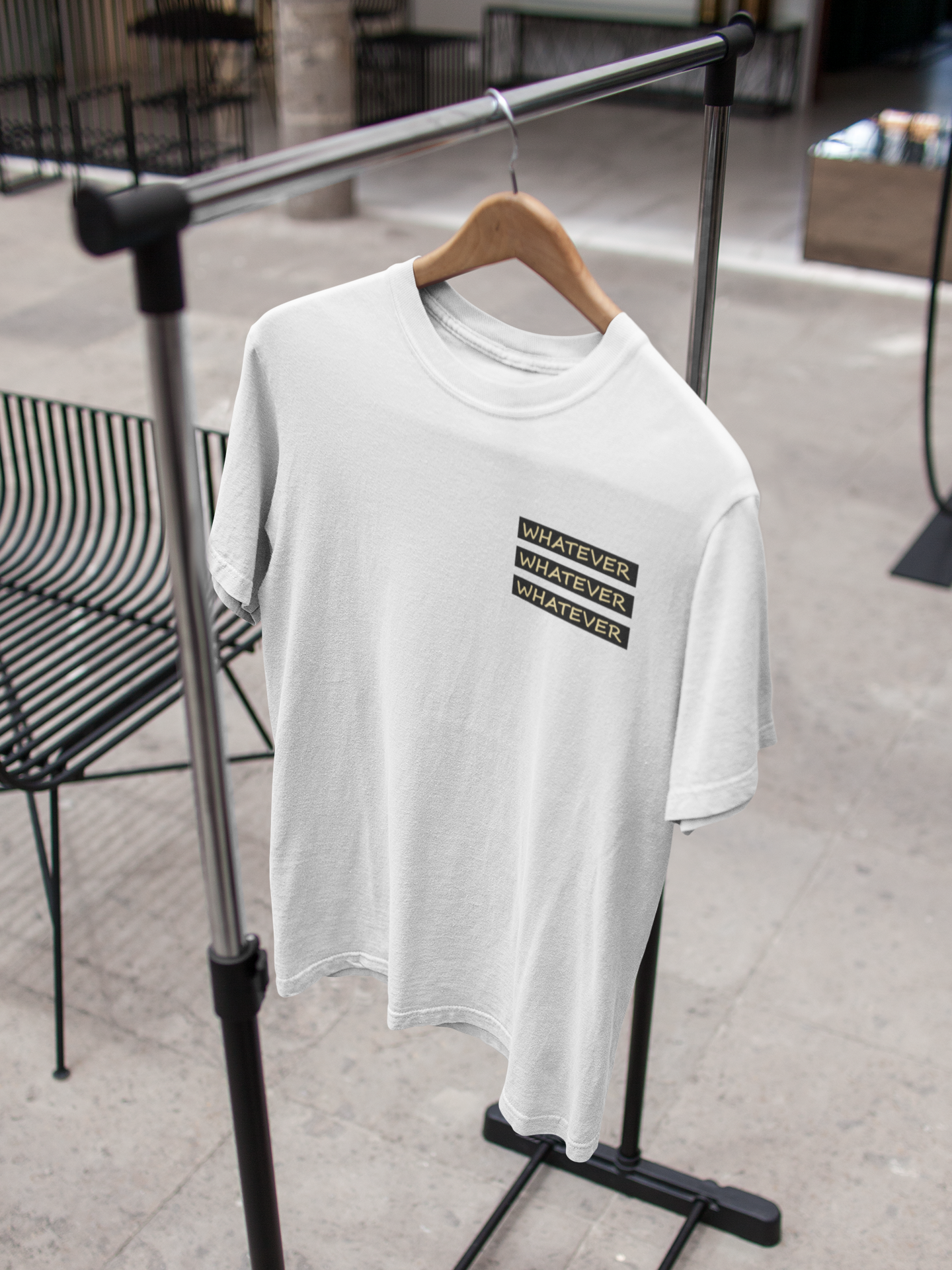 Whatever Women Half Sleeves T-shirt- FunkyTeesClub