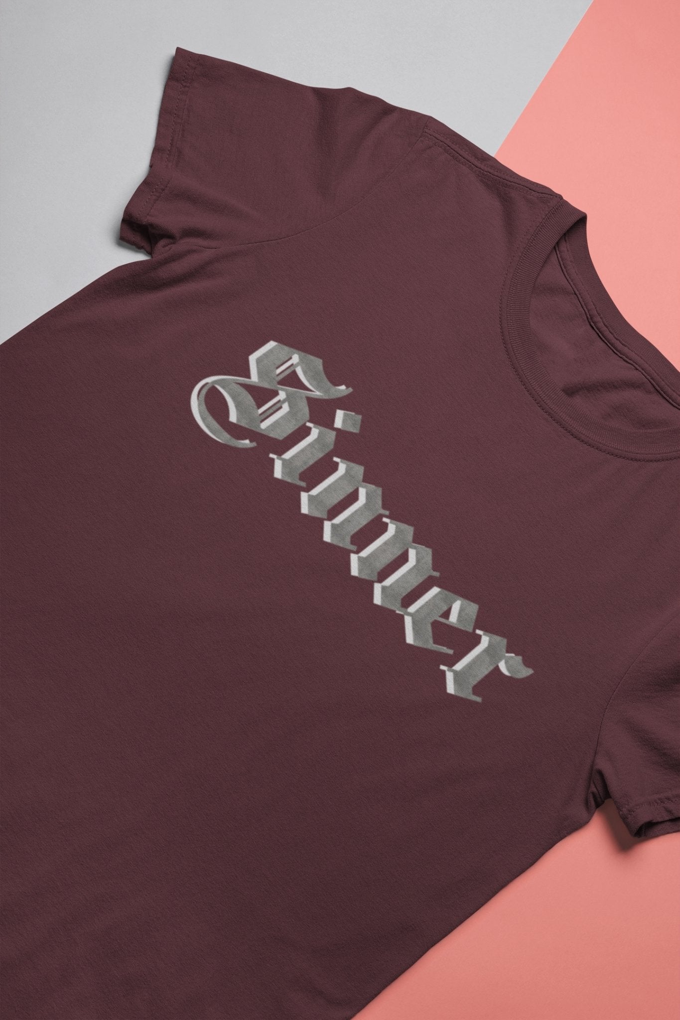 Sinner Teenpreneur Mens Half Sleeves T-shirt- FunkyTeesClub - Funky Tees Club