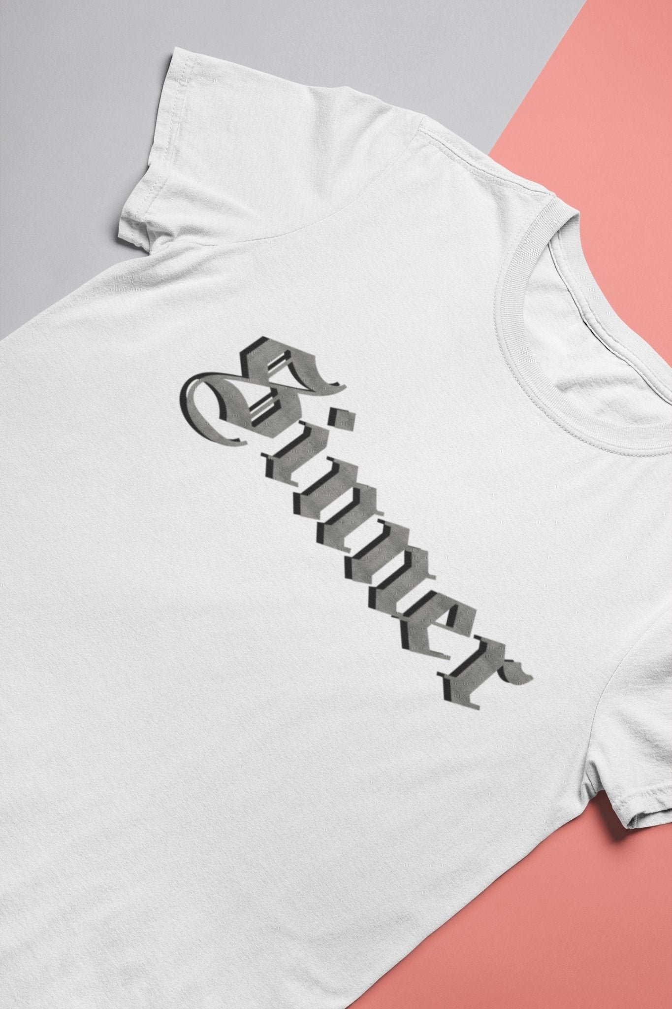 Sinner Teenpreneur Mens Half Sleeves T-shirt- FunkyTeesClub - Funky Tees Club