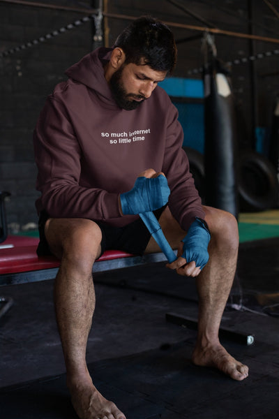 So Much Internet Men Hoodies-FunkyTeesClub - Funky Tees Club