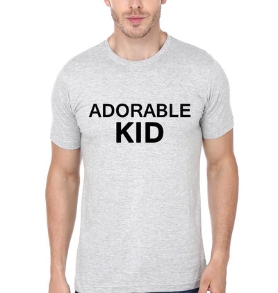 I Make Adorable Kids Adorable Kid Father and Son Matching T-Shirt- FunkyTeesClub