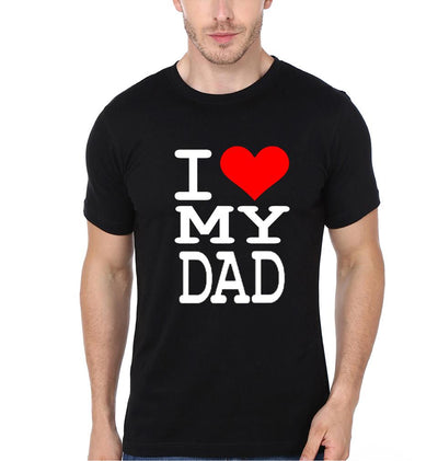 I Love My dad I Love My Son Father and Son Matching T-Shirt- FunkyTeesClub
