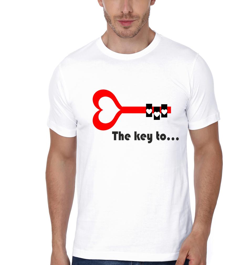 To My Heart The Key too Father and Son Matching T-Shirt- FunkyTeesClub