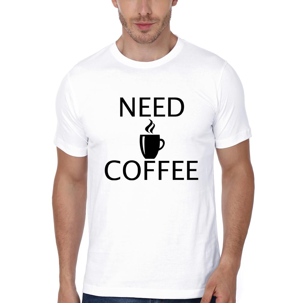Need Beer Need Coffee Father and Son Matching T-Shirt- FunkyTeesClub