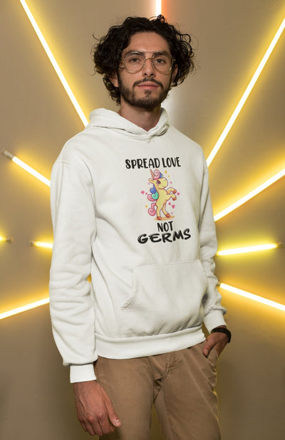 Spread Love Men Hoodies-FunkyTeesClub - Funky Tees Club