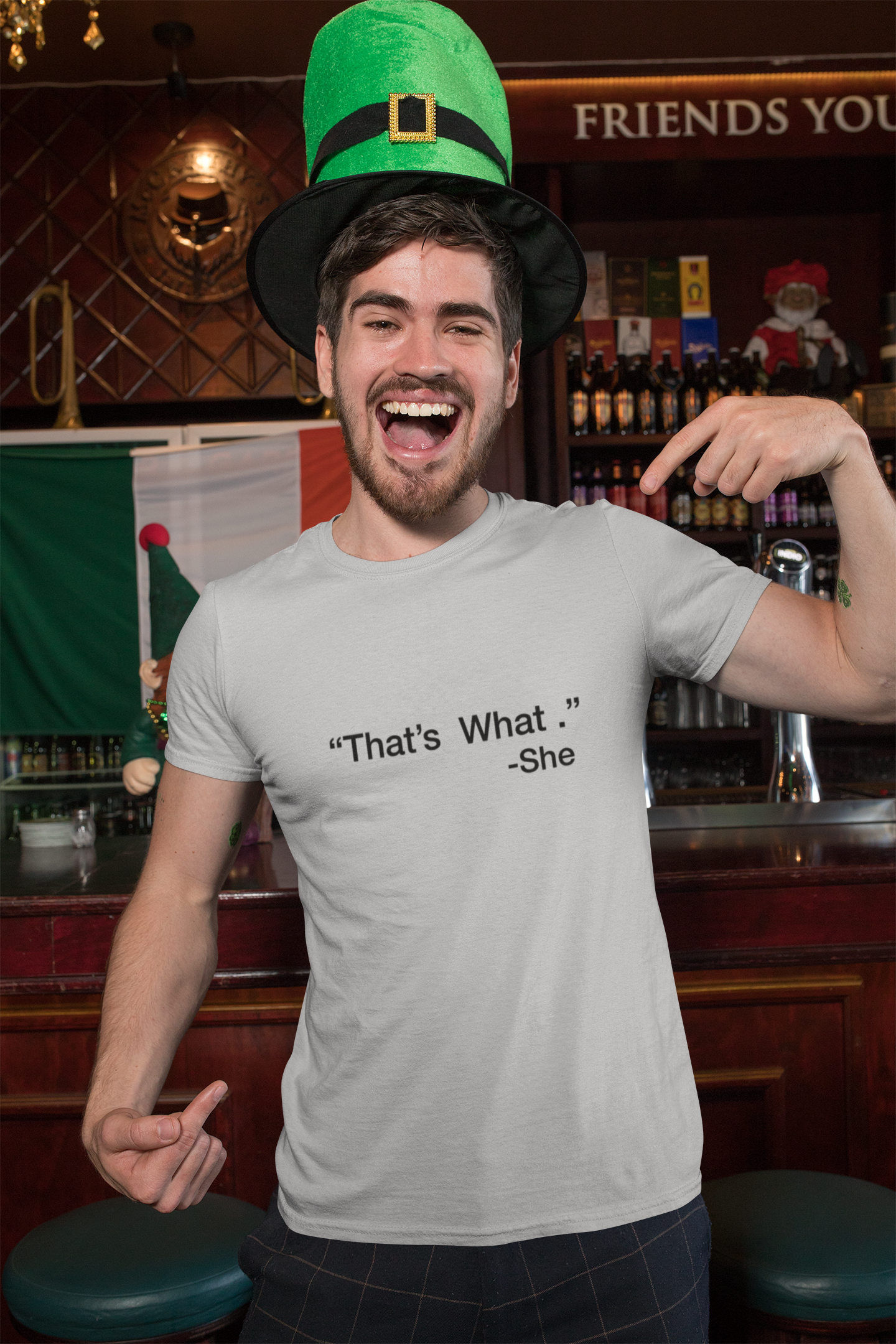 Thats what she said Mens Half Sleeves T-shirt- FunkyTeesClub