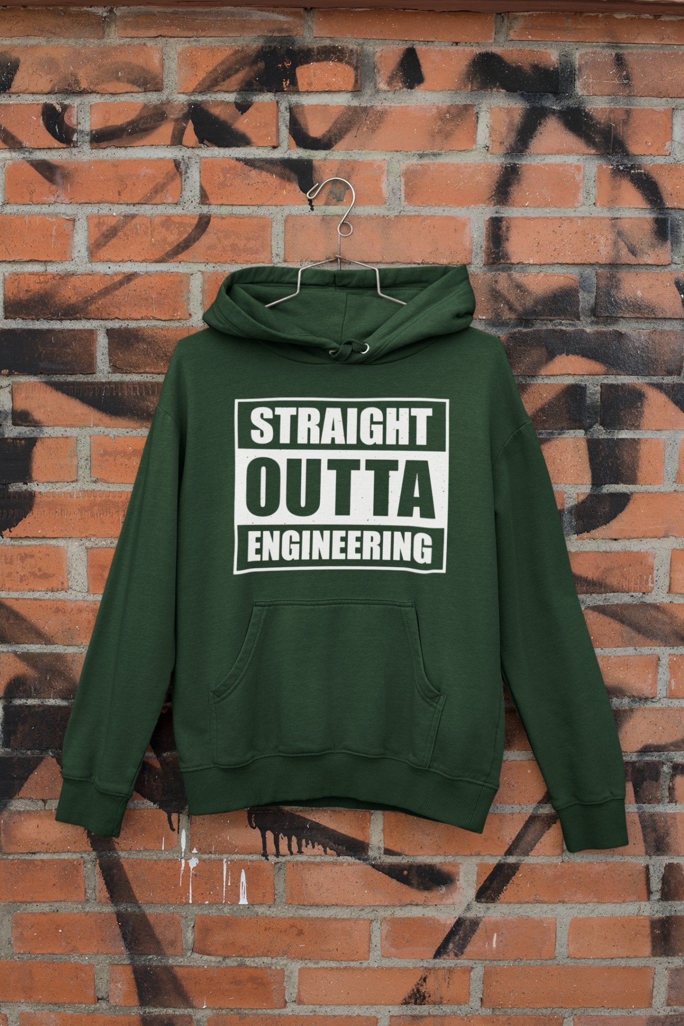 Straight Outta Engineering Men Hoodies-FunkyTeesClub - Funky Tees Club