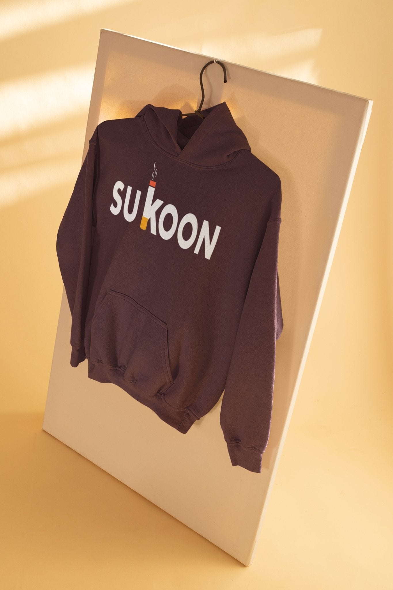 Sukoon Pub And Beer Hoodies for Women-FunkyTeesClub - Funky Tees Club
