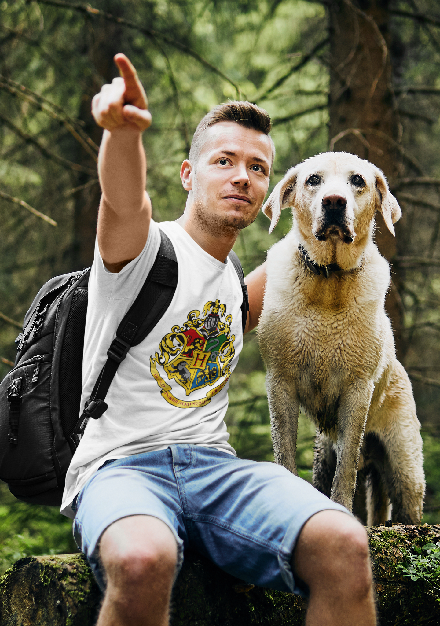 Harry Potter Web Series Mens Half Sleeves T-shirt- FunkyTeesClub