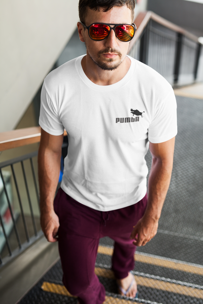 Pumba Funny Mens Half Sleeves T-shirt- FunkyTeesClub