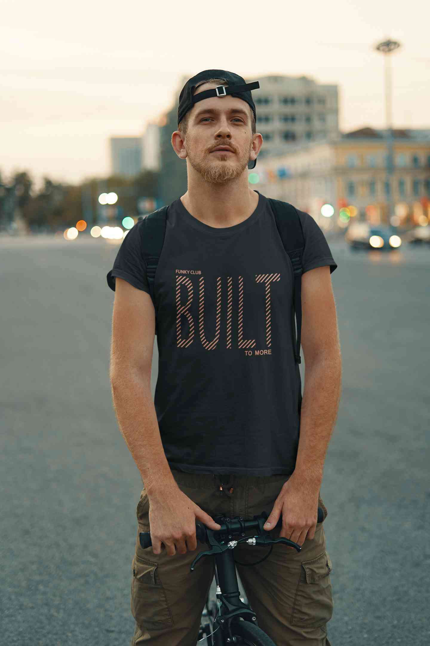 Built To More Mens Half Sleeves T-shirt- FunkyTeesClub