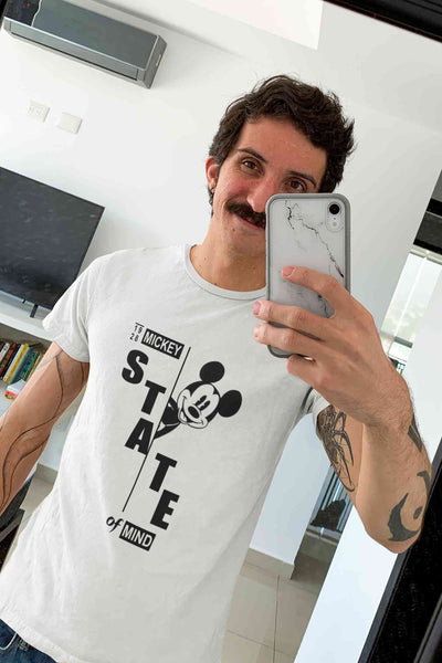 State Of Mind Mens Half Sleeves T-shirt- FunkyTeesClub
