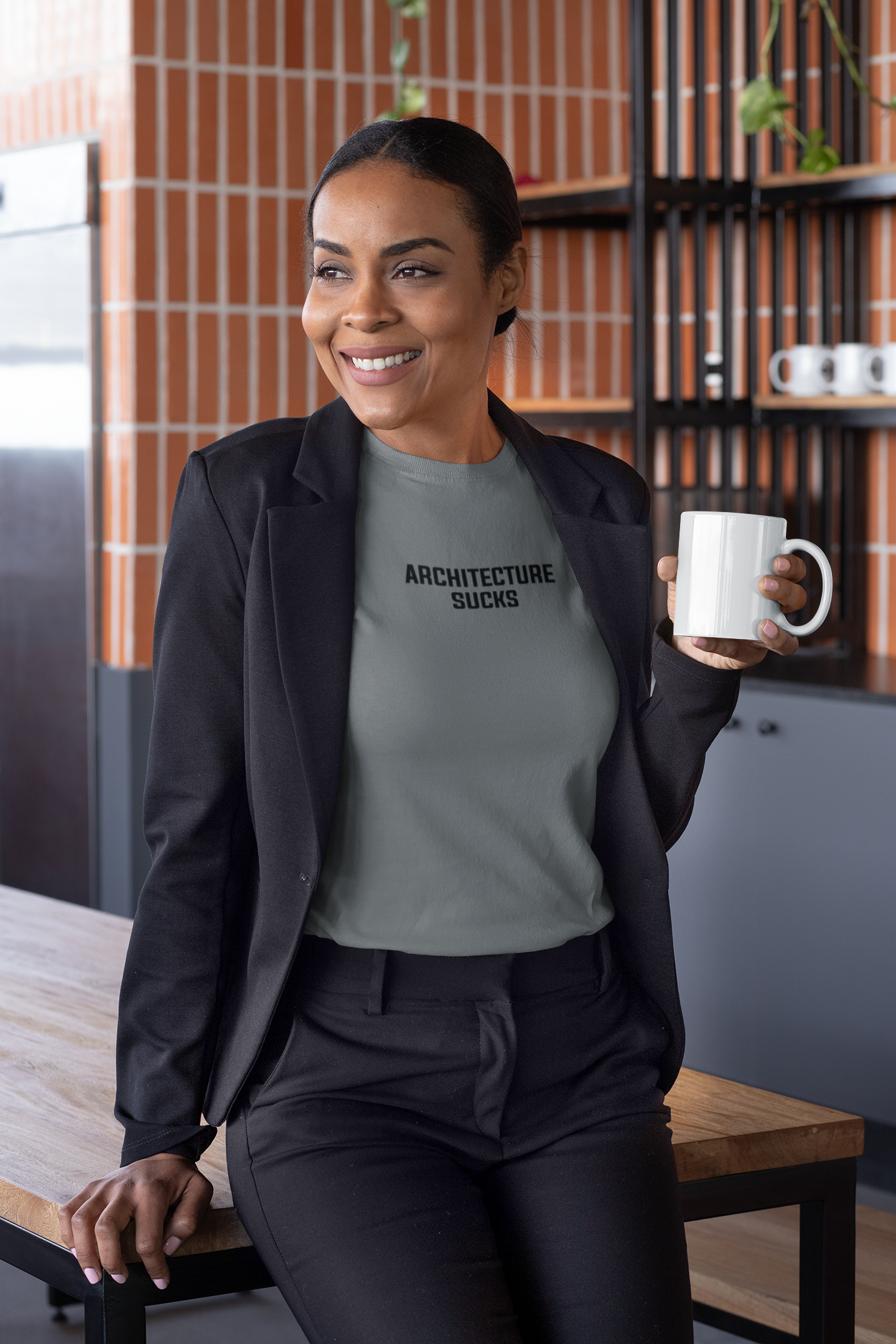 Architecture Sucks  Architect Profession Women Half Sleeves T-shirt- FunkyTeesClub
