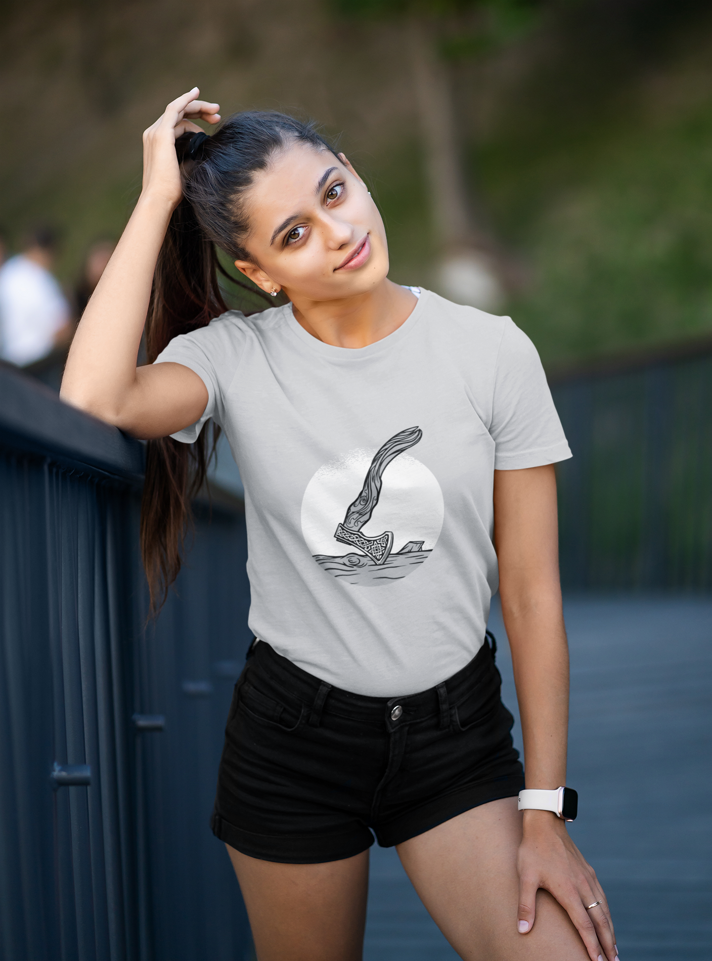 Viking Women Half Sleeves T-shirt- FunkyTeesClub