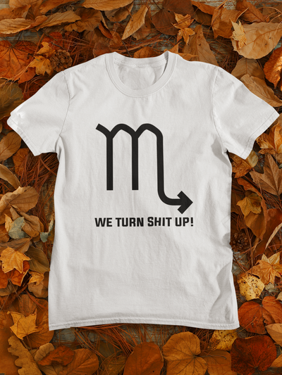 Scorpio Zodiac Sign Women Half Sleeves T-shirt- FunkyTeesClub