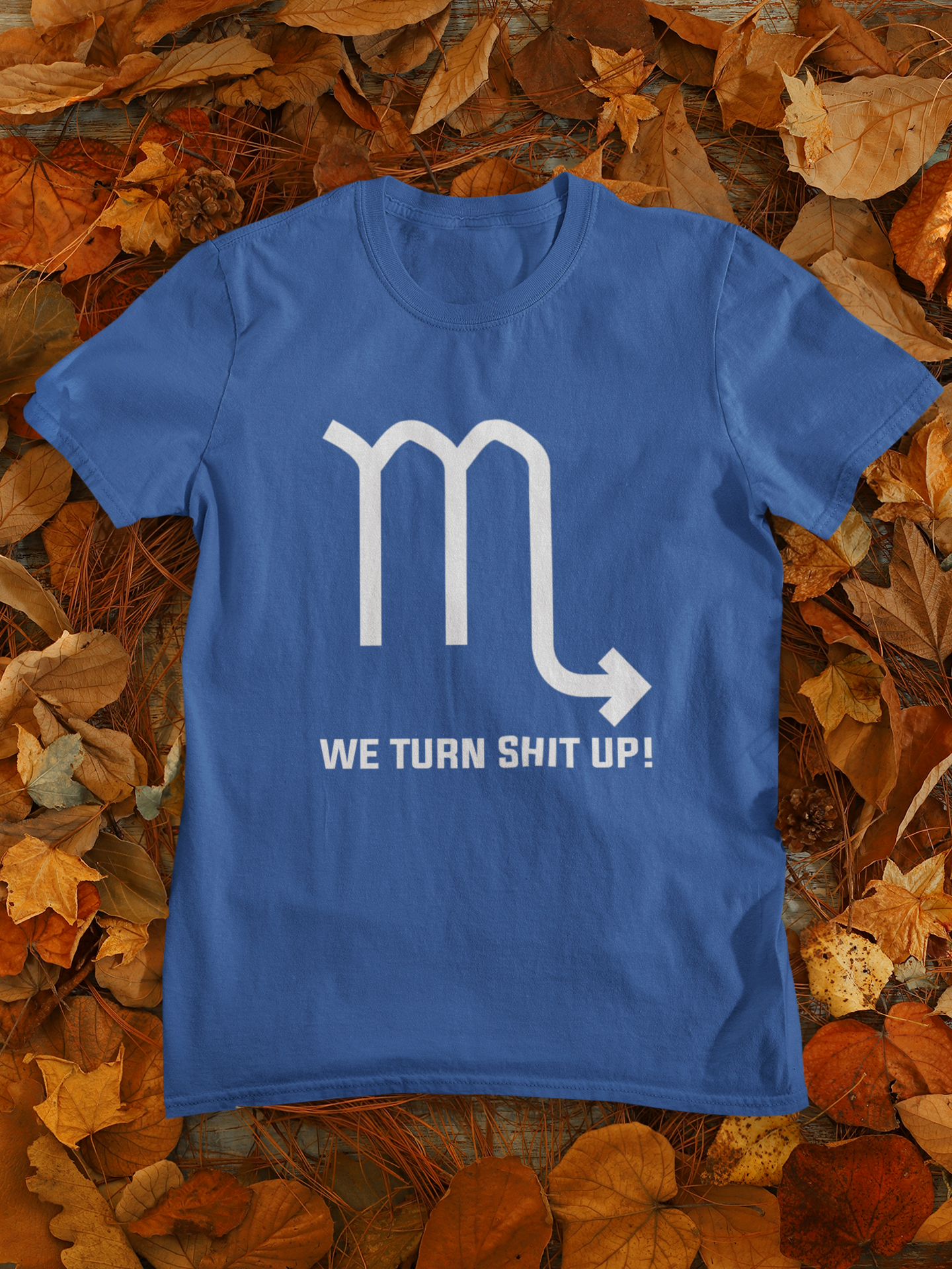 Scorpio Zodiac Sign Mens Half Sleeves T-shirt- FunkyTeesClub