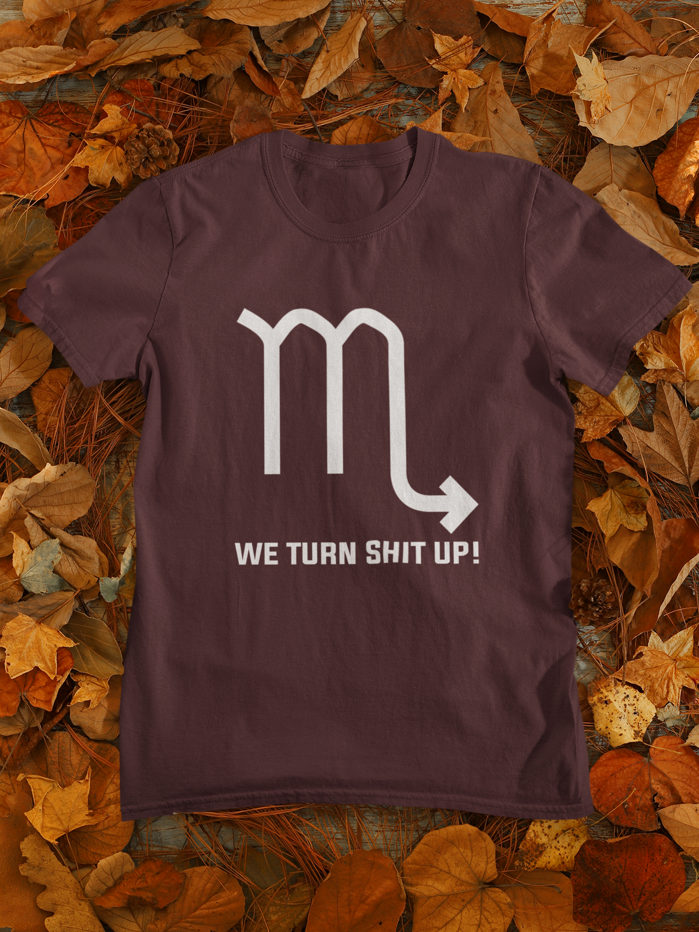 Scorpio Zodiac Sign Mens Half Sleeves T-shirt- FunkyTeesClub