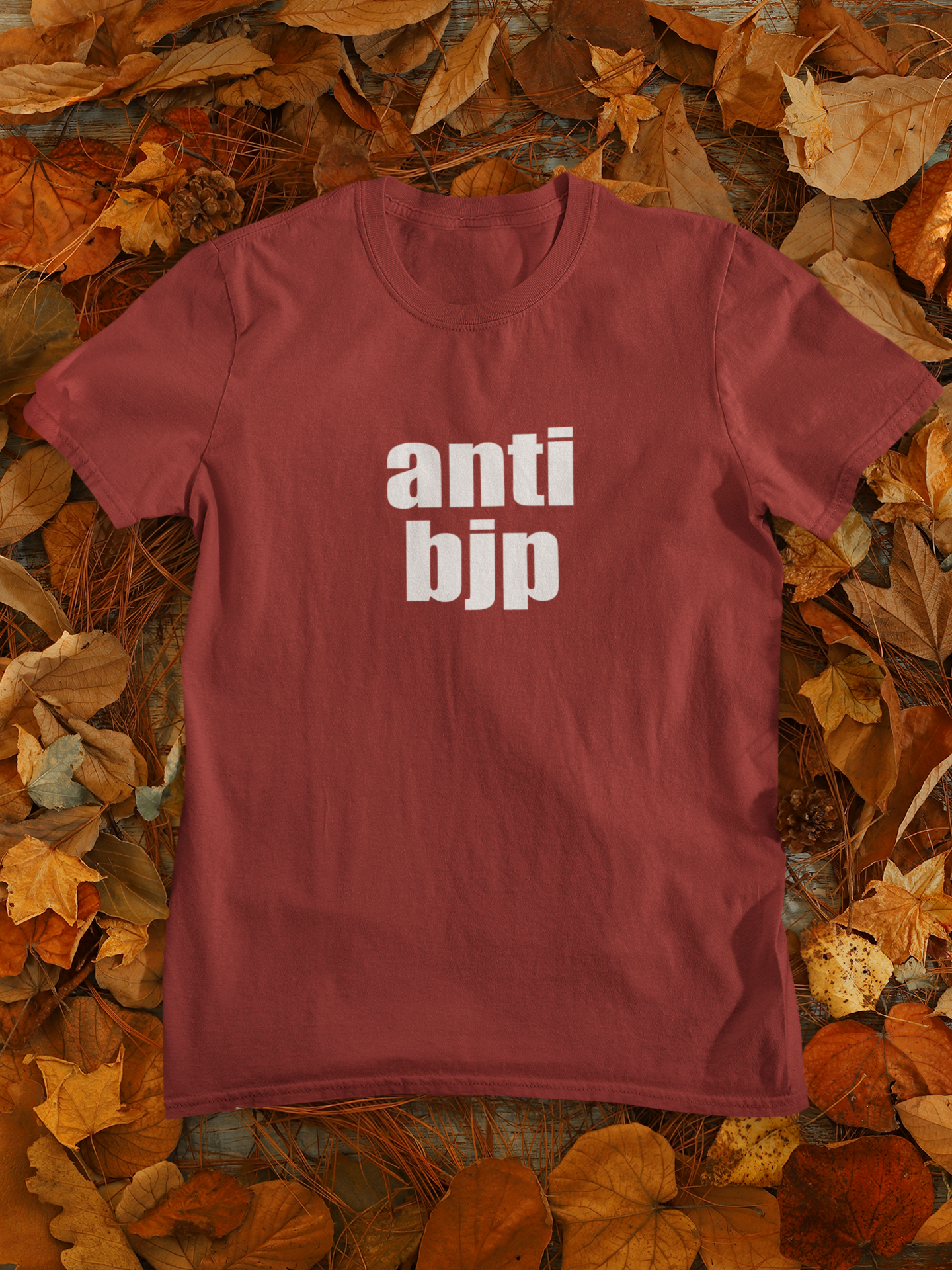 Anti Bjp Anti Government Women Half Sleeves T-shirt- FunkyTeesClub