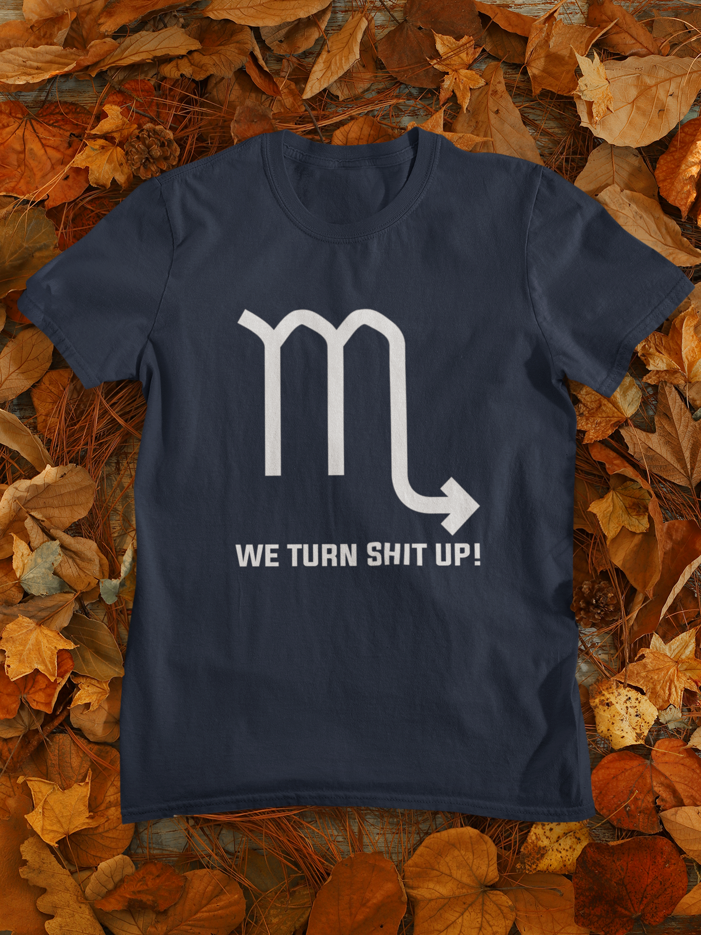 Scorpio Zodiac Sign Mens Half Sleeves T-shirt- FunkyTeesClub