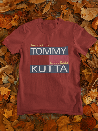 Tommy Kutta Desi Mens Half Sleeves T-shirt- FunkyTeesClub
