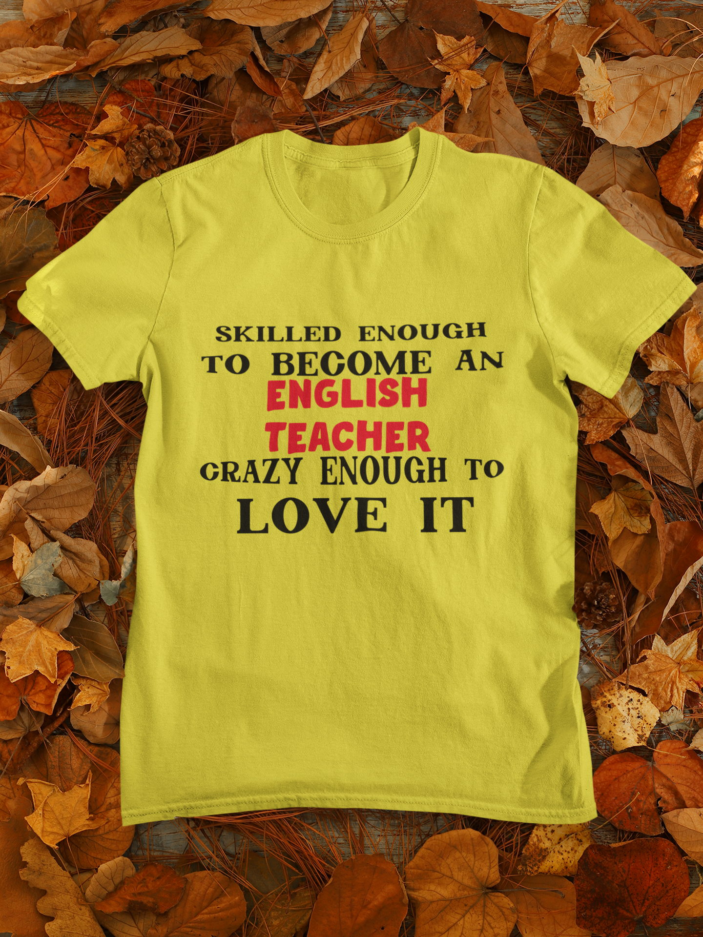 Skilled Enough To Become An English Teacher Women Half Sleeves T-shirt- FunkyTeesClub