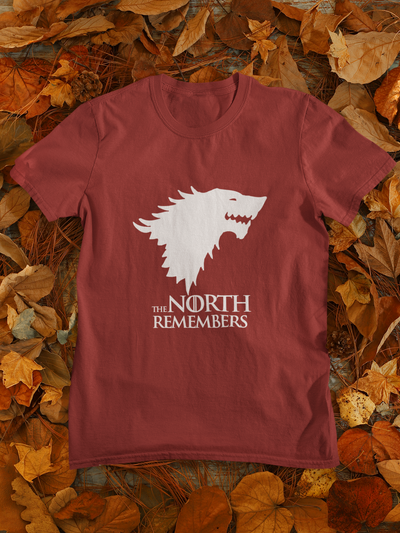 The North Remembers Web Series Mens Half Sleeves T-shirt- FunkyTeesClub