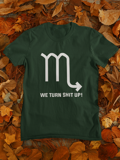 Scorpio Zodiac Sign Women Half Sleeves T-shirt- FunkyTeesClub