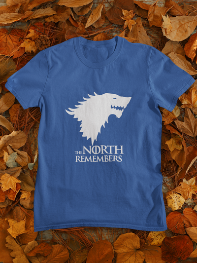 The North Remembers Web Series Mens Half Sleeves T-shirt- FunkyTeesClub