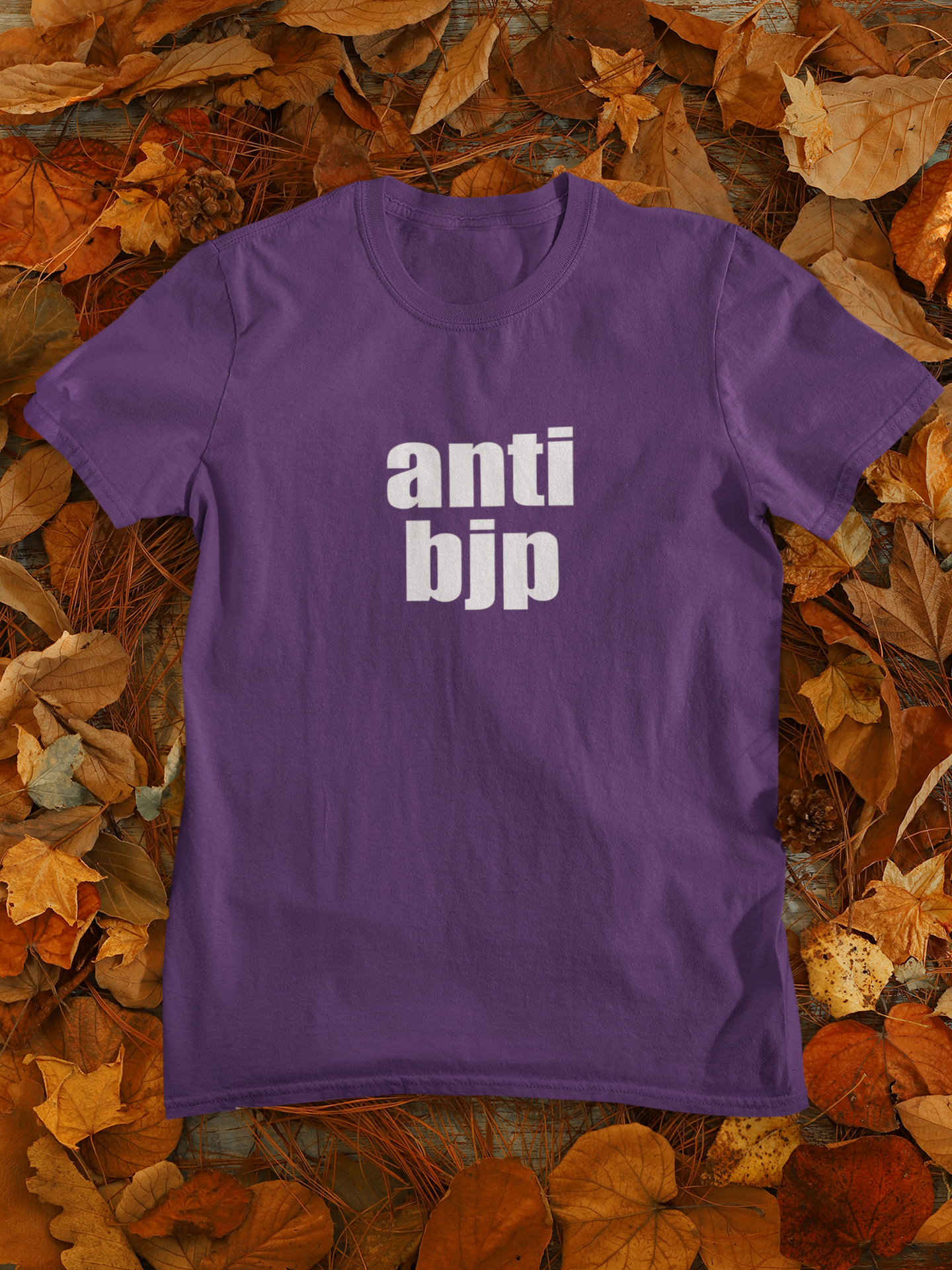 Anti Bjp Anti Government Women Half Sleeves T-shirt- FunkyTeesClub