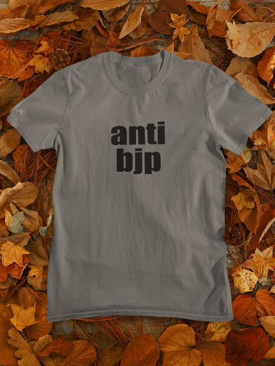 Anti Bjp Anti Government Women Half Sleeves T-shirt- FunkyTeesClub